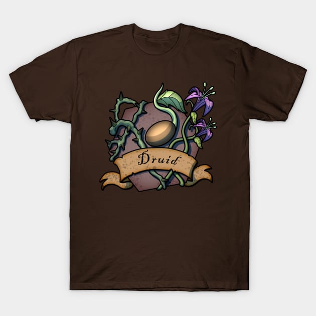 Druid Logo T-Shirt by AlmostCritical